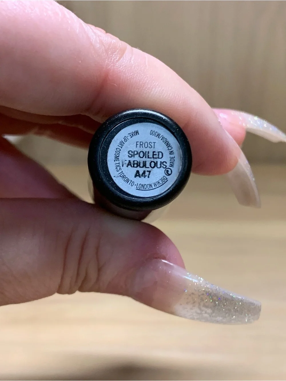 MAC Cosmetics Spoiled Fabulous Frost Lipstick